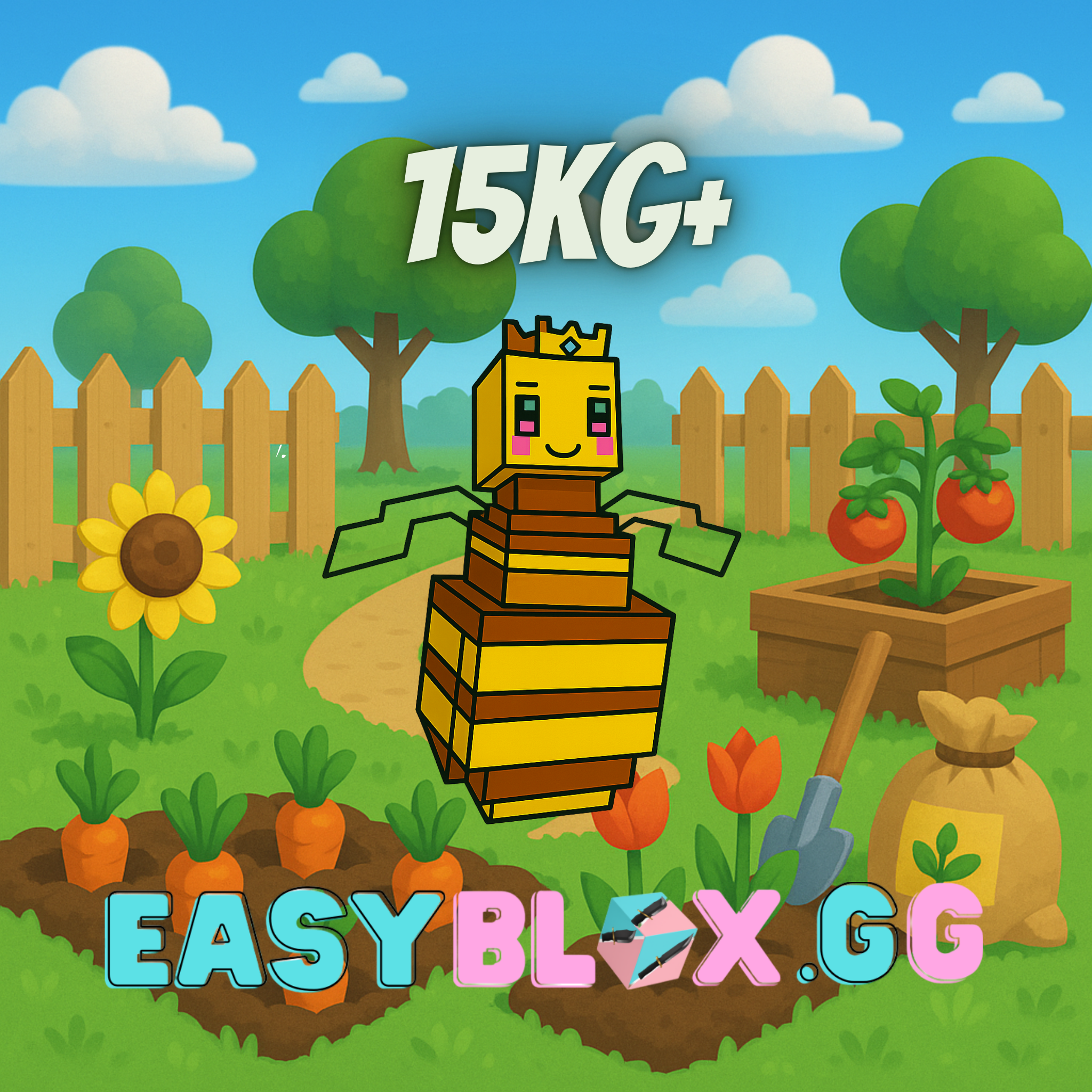 Roblox Grow a Garden GIANT Queen Bee