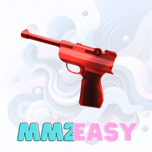 Red Luger Gun MM2 - Roblox Murder Mystery 2 