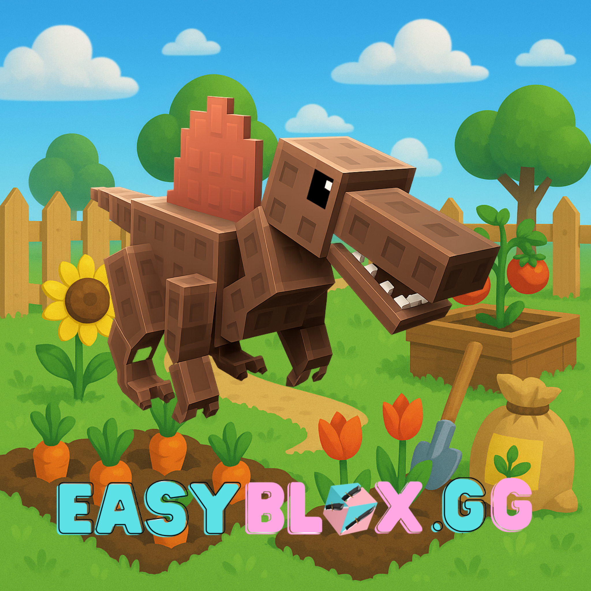 Roblox Grow a Garden Spinosaurus